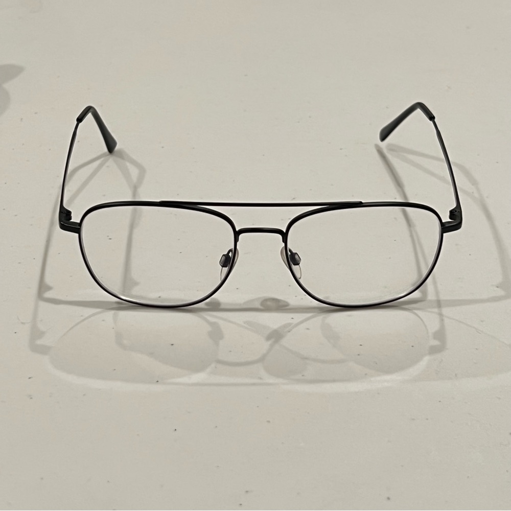 Emporio Armani Mens Aviator Style Eyeglasses - Picture 2 of 16